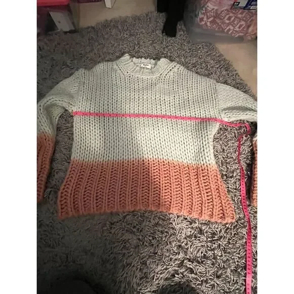 NWT ACNE STUDIOS Kirene Dip Dye Sweater